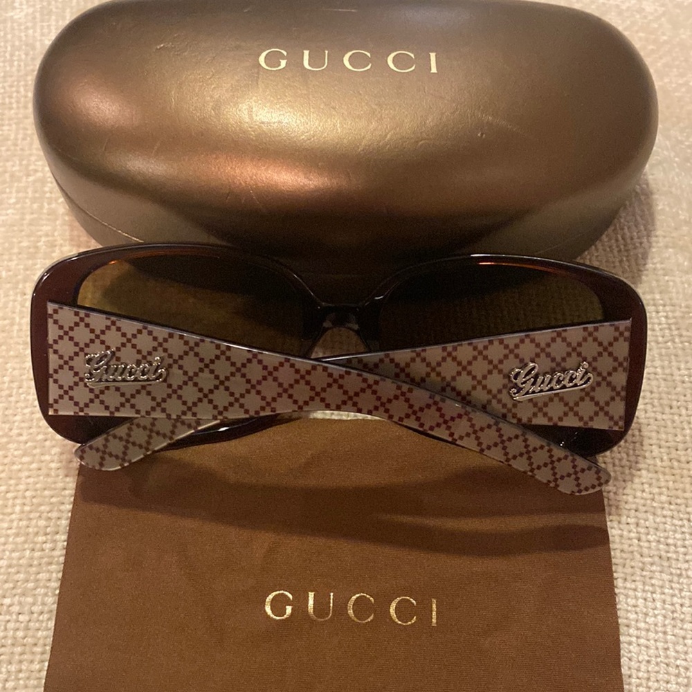 Brand New Gucci Brown Sunglasses